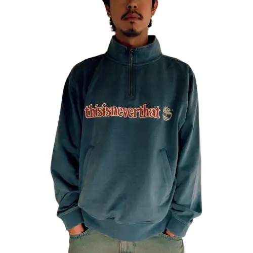 Timberland x Thisisneverthat FW24 Sweatshirt Men's Vintage Blue