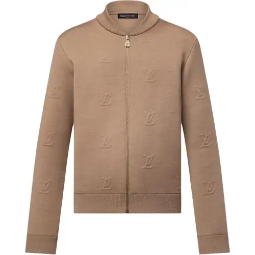 LOUIS VUITTON Lv Blason Zipped Blouson