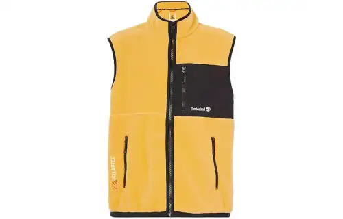Timberland Vests Men's Yellow Stand Collar Moderate Other
