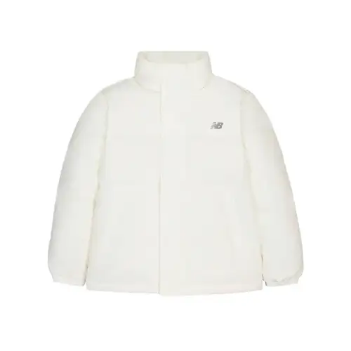 New Balance Yadan Wind 600 Fill Power Goose Down Casual Thermal Versatile Stand Collar Down Jacket Men's White