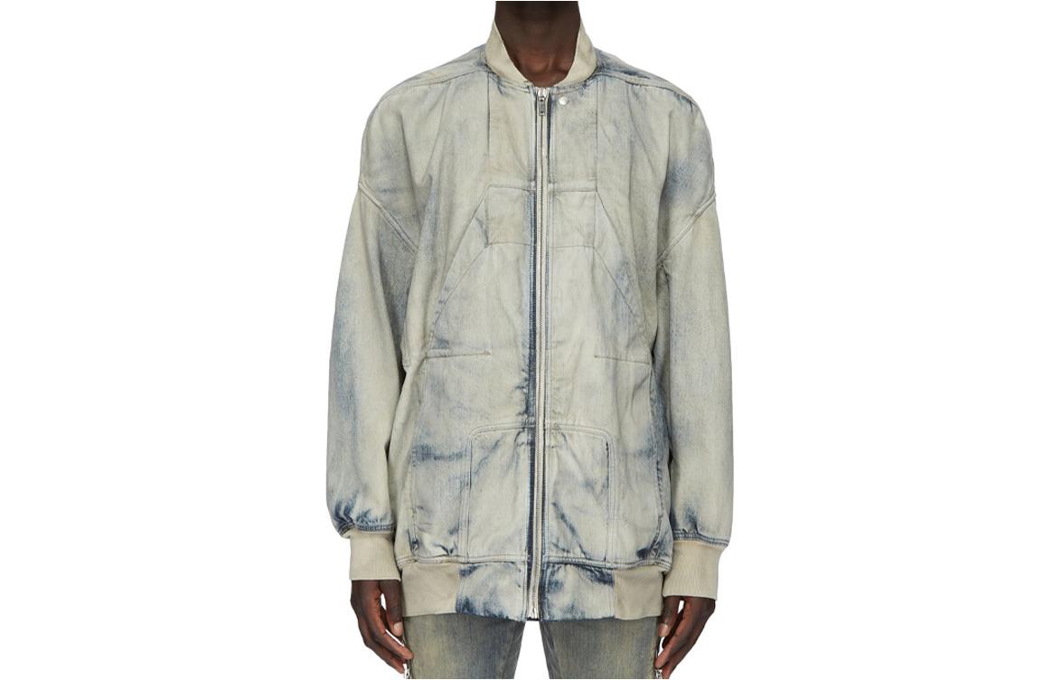 Мужская куртка Rick Rick Owens DRKSHDW SS24 (голубая)