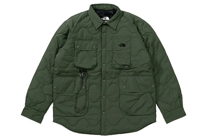 THE NORTH FACE Puffer Jacket Men's Olive Green