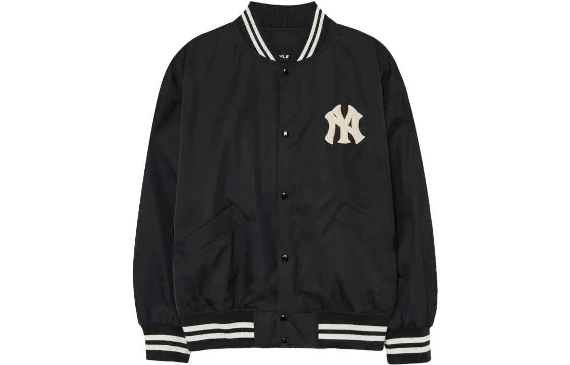 MLB Jackets Unisex Black Stand Collar Moderate Other