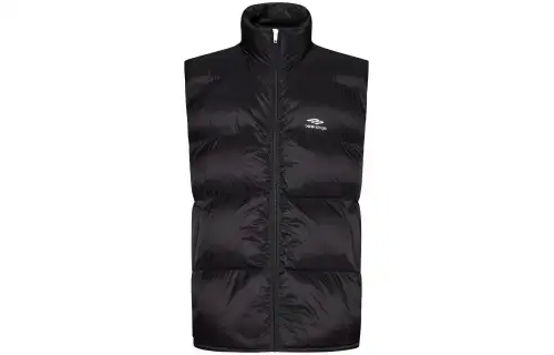 Balenciaga Logo print Puffer Gilet