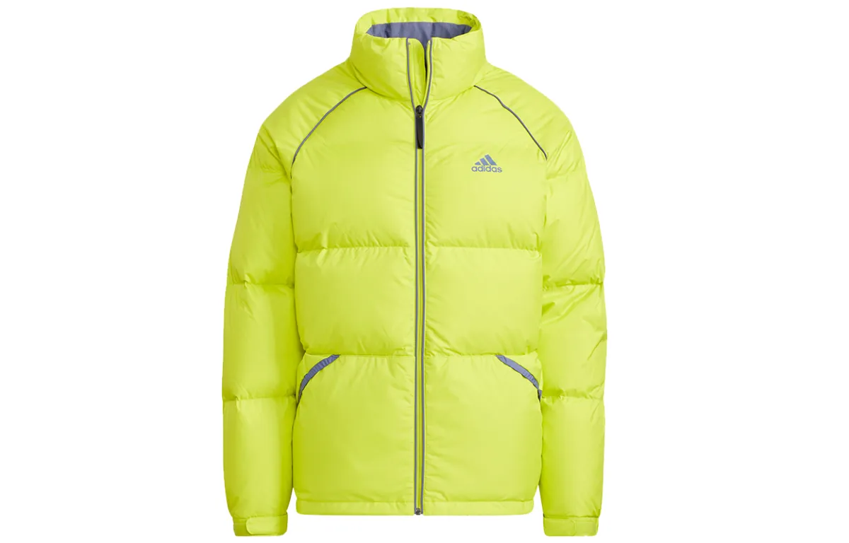 Adidas Down Jacket Winter Men's Green Yellow