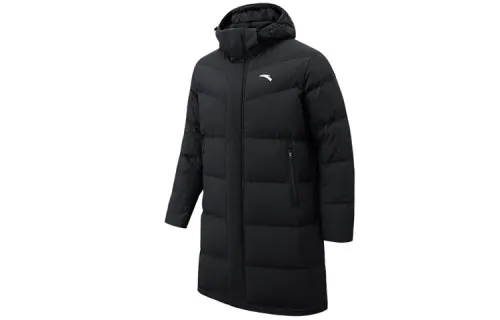 ANTA Variety Training Collection Down Jackets Men's Black Hooded Moderate Other