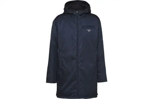 PRADA Down Jacket Men's Marine Blue
