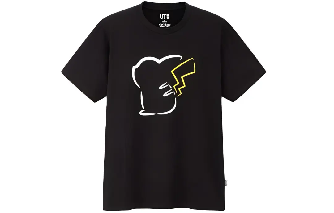 UNIQLO Pokémon Co Branded Series T Shirt Unisex Black