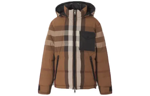 Burberry Reversible Check Nylon Puffer Jacket