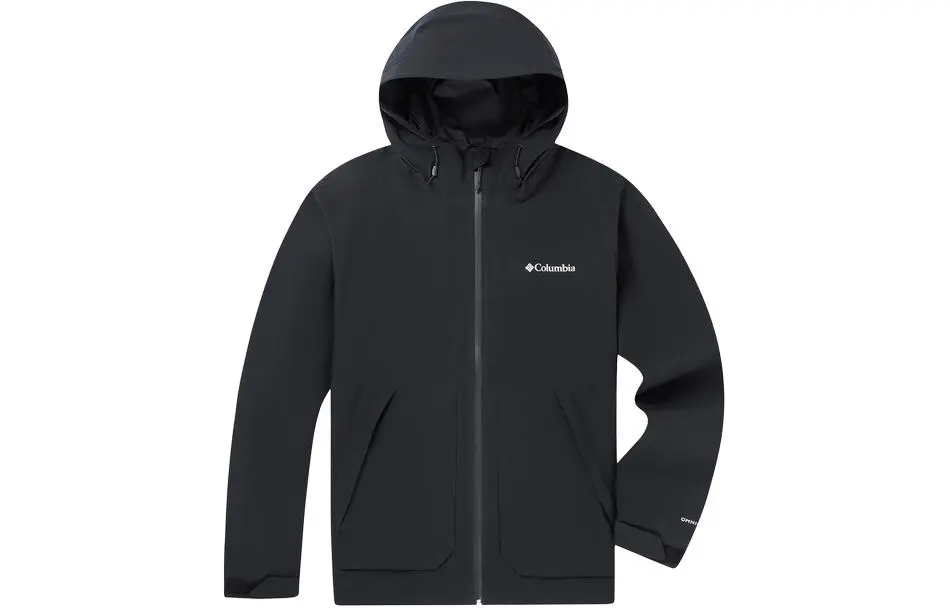 Columbia Outdoor Hiking Waterproof Windbreaker Jacket Men's Black