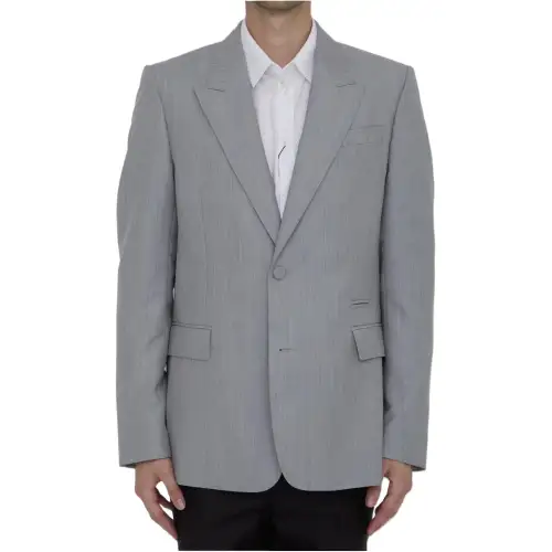 DIOR Homme Single Breasted Long Sleeved Jacket