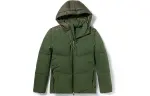 Timberland Down Jacket Men's Luggage Bag Green