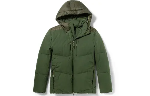 Timberland Down Jacket Men's Luggage Bag Green