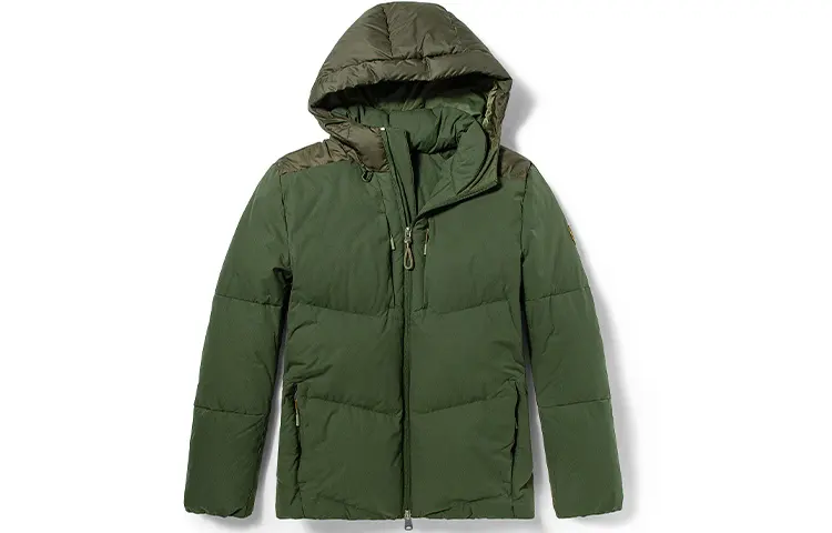 Timberland Down Jacket Men's Luggage Bag Green