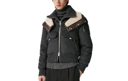 HERMES SS23 Jackets & Coats Men's Dark Gray