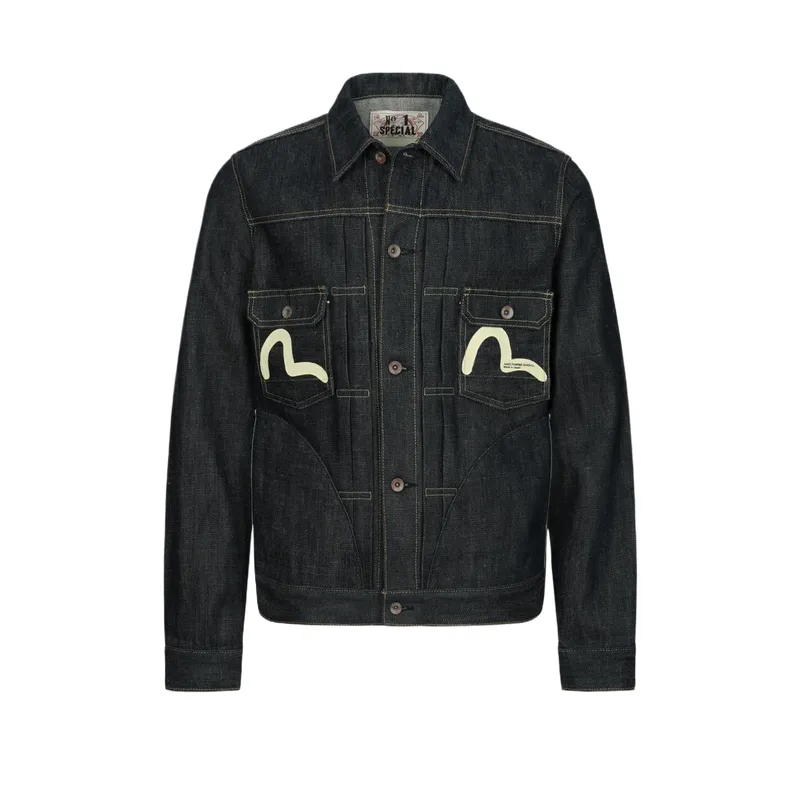 EVISU Denim Jacket Men's Denim Blue