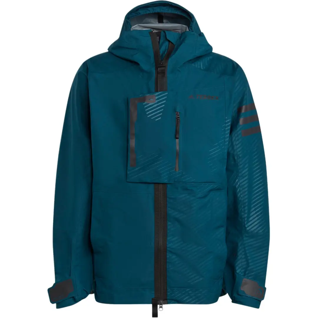 Adidas Waterproof Windbreaker Jacket Men's Dark Green
