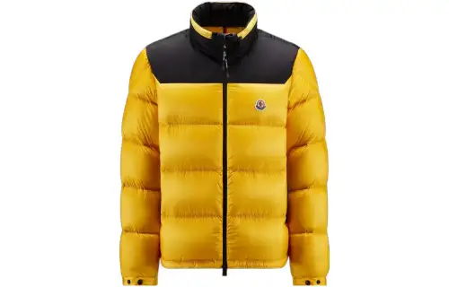 Moncler Down Jacket Unisex Yellow