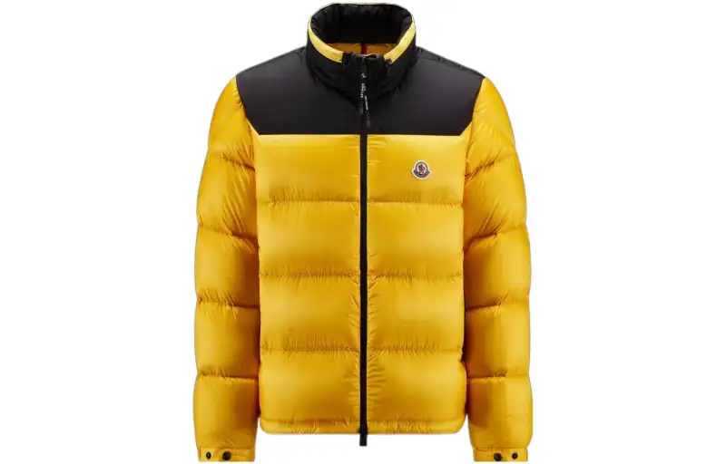 Moncler Down Jacket Unisex Yellow