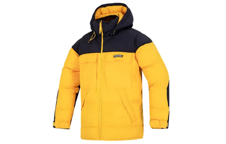 Columbia Puffer Jacket Men's Yellow