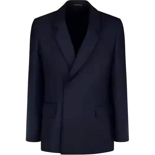 DIOR Business Suits Men's Blue Suit Collar Moderate Business Suit