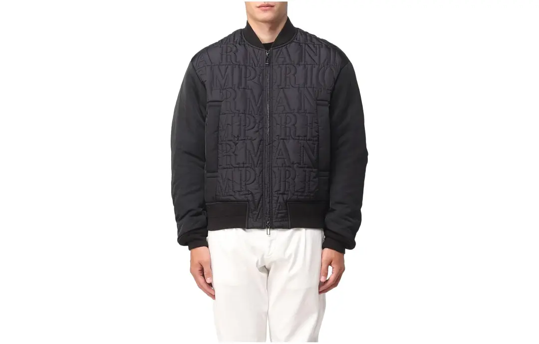 EMPORIO ARMANI FW23 Jackets & Coats Men's Black