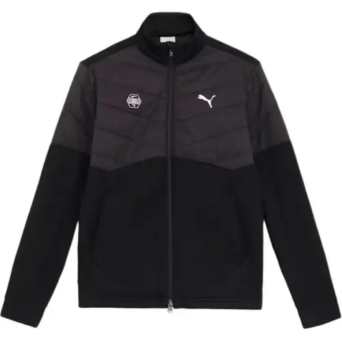 PUMA Jackets Men's Black Stand Collar Moderate Other