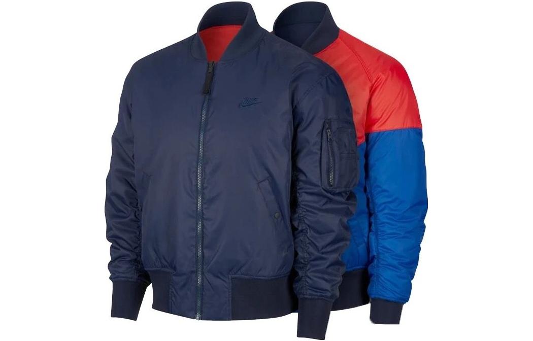 Nike Puffer Jacket Winter Men's Navy Blue