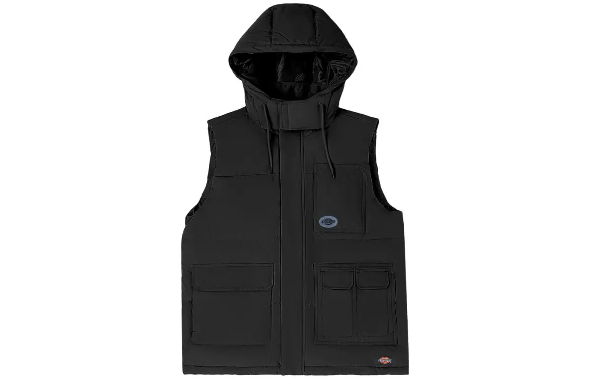 Dickies Vests Men's Hooded Non Detachable Moderate Other