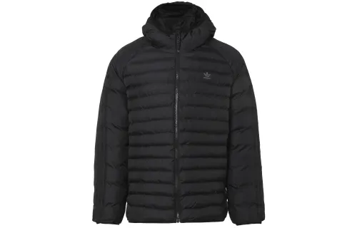 Adidas Originals Zip Closure Puffer Jacket Men's Black