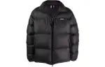 Vetements FW21 Solid Color Stand Collar Thickened Down Jacket Men's Black