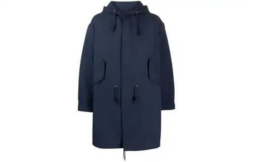 KENZO Parka Drawstring Hooded Coat