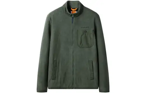 Timberland Jackets Men's Green Stand Collar Moderate Other