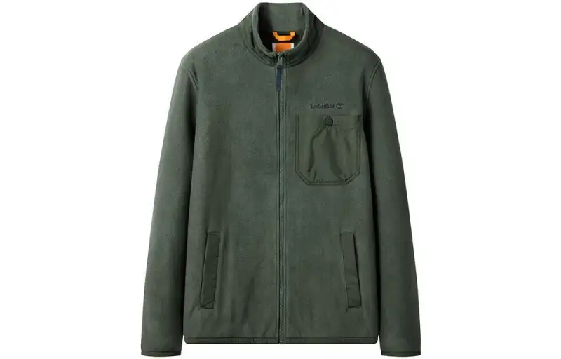Timberland Jackets Men's Green Stand Collar Moderate Other