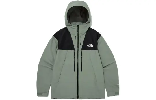 THE NORTH FACE Windbreaker Jacket Unisex Olive Green