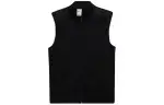 Nike Vests Men's Black Stand Collar Moderate Other