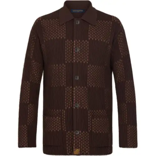 LOUIS VUITTON Jackets & Coats Men's Brown