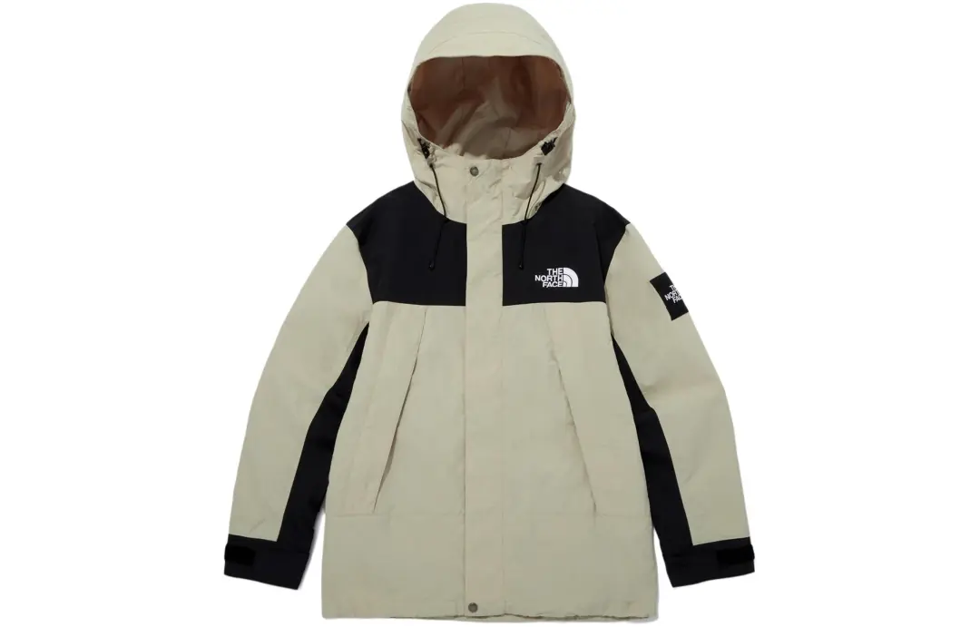 THE NORTH FACE MARTIS Waterproof And Windproof To Keep Warm Windbreaker Jacket Unisex Light Beige