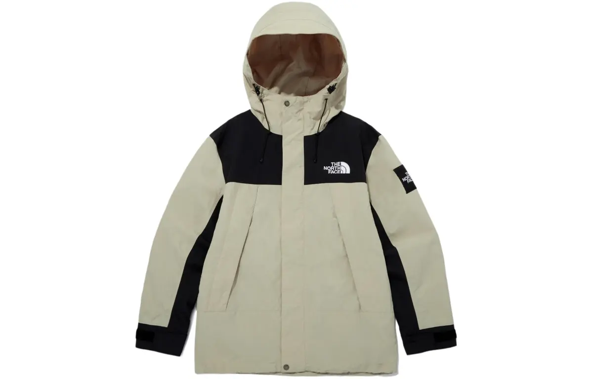 THE NORTH FACE MARTIS Waterproof And Windproof To Keep Warm Windbreaker Jacket Unisex Light Beige