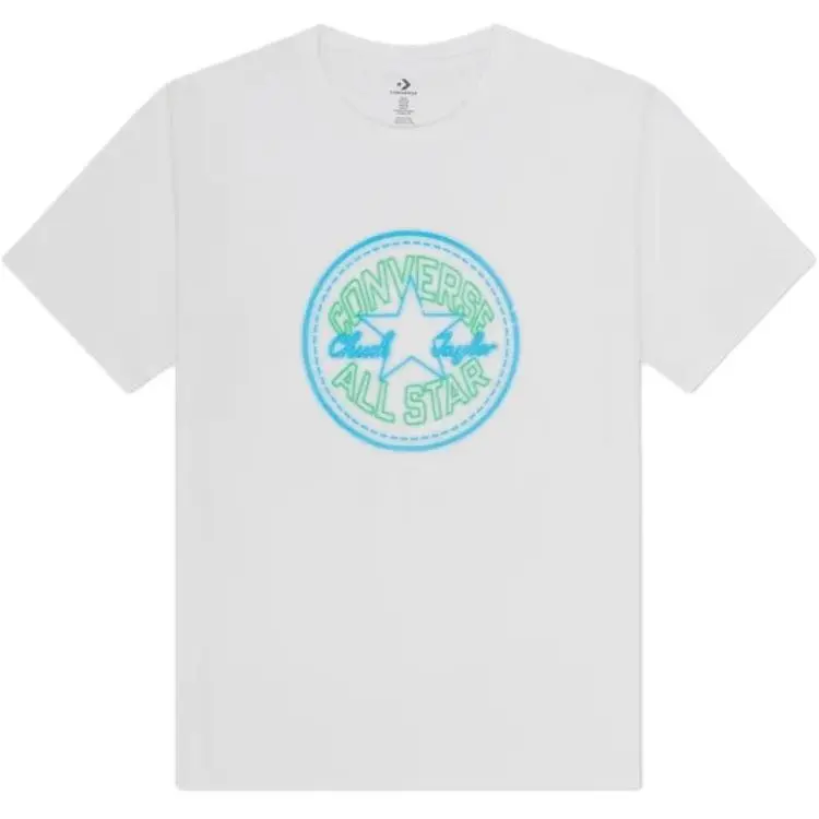 Converse Neon Sign All Star Patch T Shirt