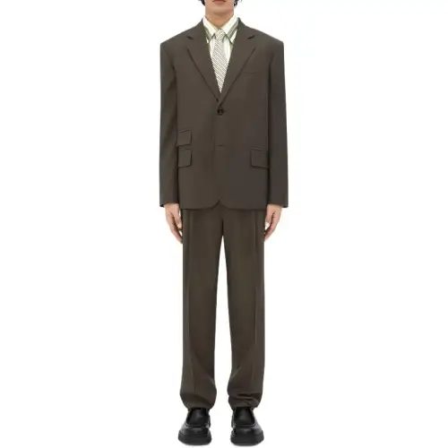 Bottega Veneta Business Suit Coat Men's Brown