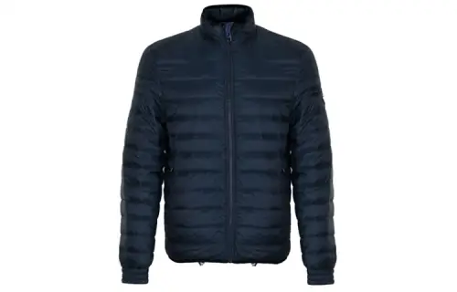 PRADA Down Jacket Men's Navy Blue