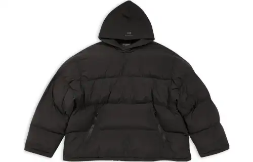Balenciaga Sporty B Pull Over Puffer Jacket