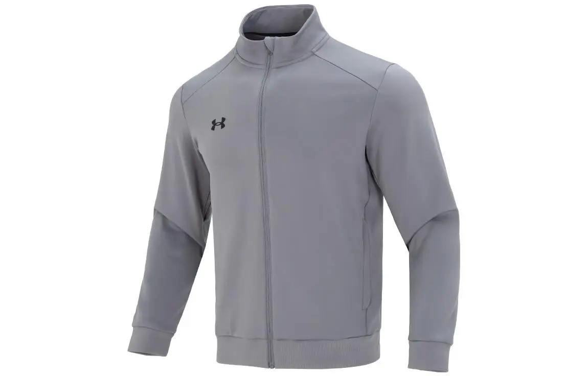 Under Armour Jackets Men's Gray Stand Collar Moderate Other