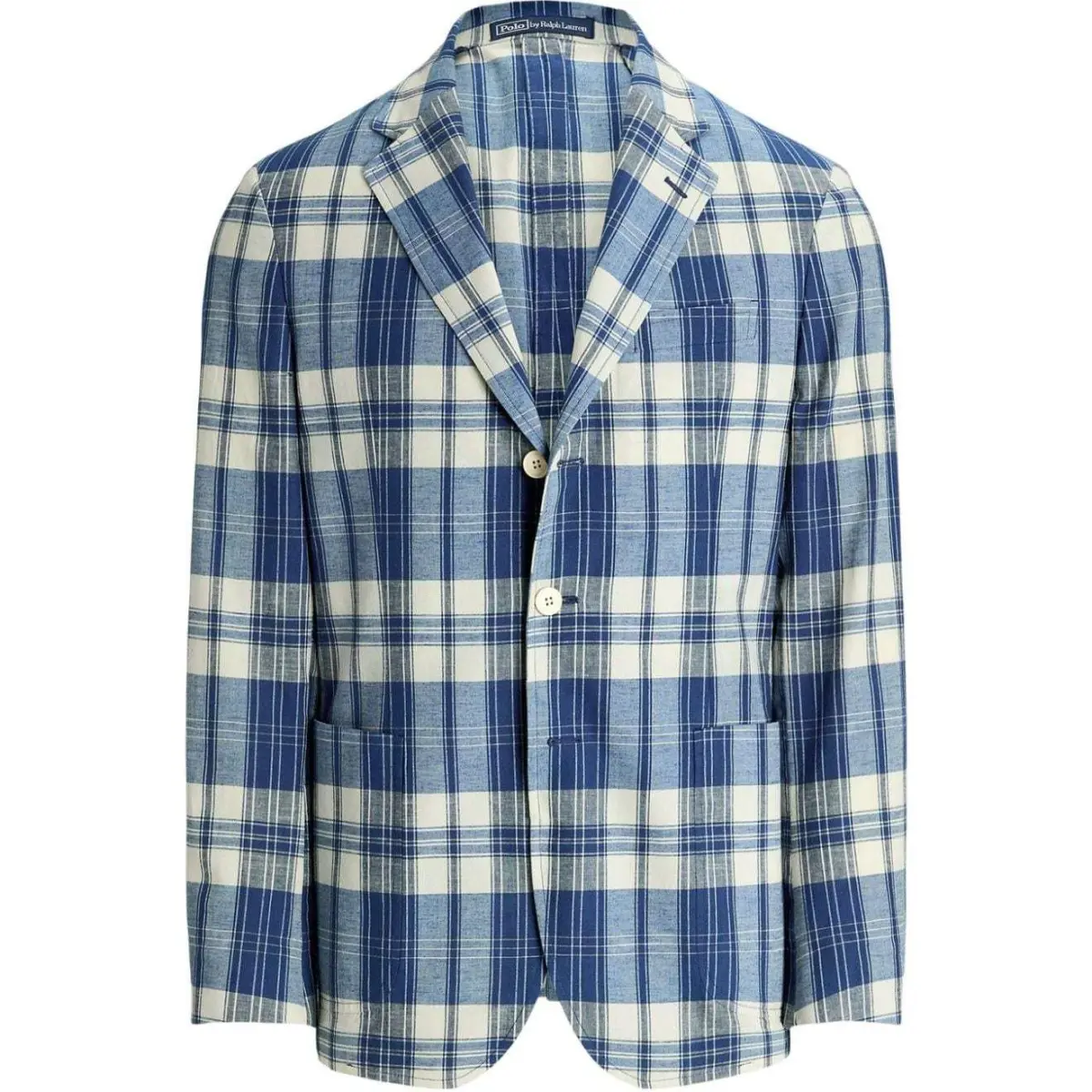 Polo Ralph Lauren Plaid Cotton Blazer