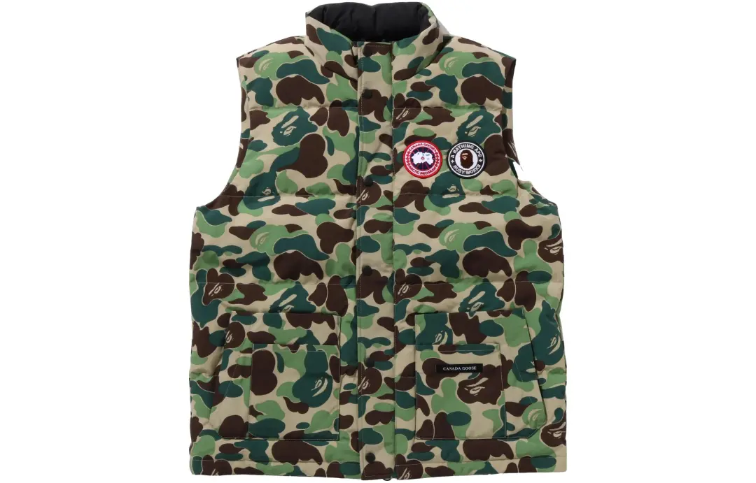 Bape X Canada Goose Freestyle Vest