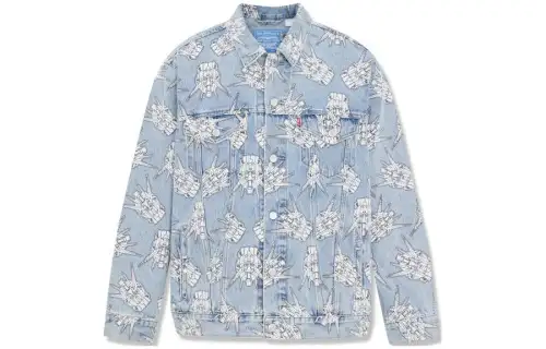 Levis Denim Jacket Men's Light Blue