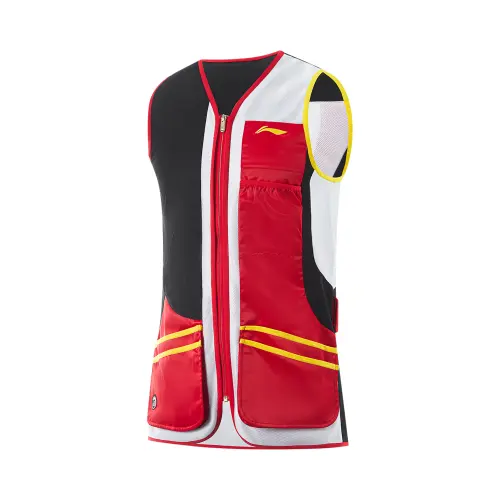 Li Ning Table Tennis Collection Vest Men's Dark Deep Blue/Honor Red