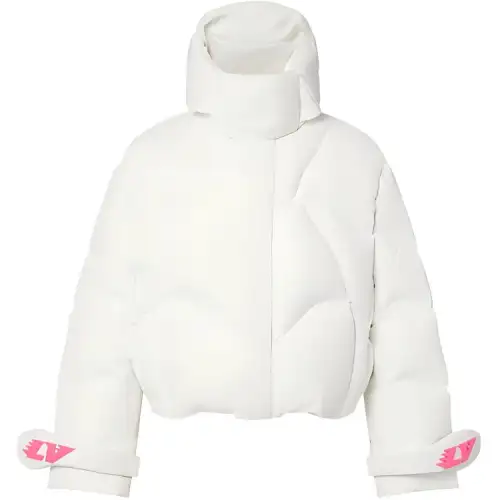 LOUIS VUITTON Pre Owned Logo detail Padded Jacket