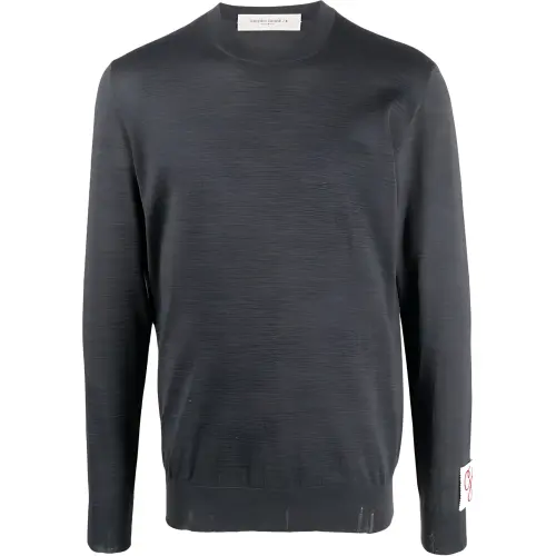 【Previous Season】ribbed-knit crew neck sweatshirt